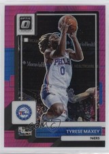 2022-23 Panini Donruss Optic Hyper Pink Prizm Tyrese Maxey #26 0wn0