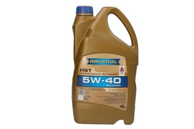 For RAVENOL RAV HST SAE 5W40 4L Engine Oil 5W40 4L Cleansynto 1111147-004-01-99