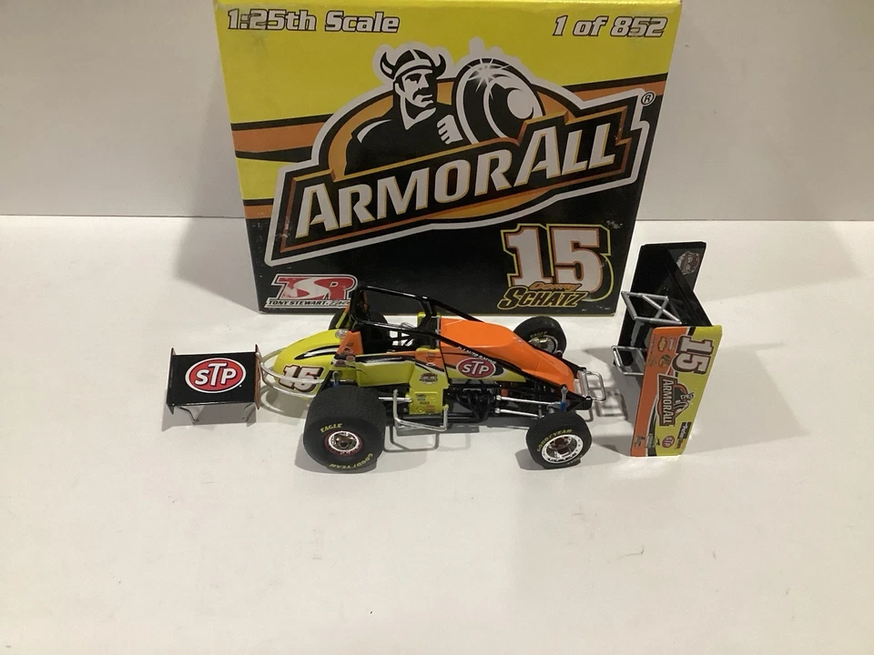 1/25 R & R Donny Schatz #15 Armor All Old Spice Chevy 2008 Sprint Car - Image 2 of 2