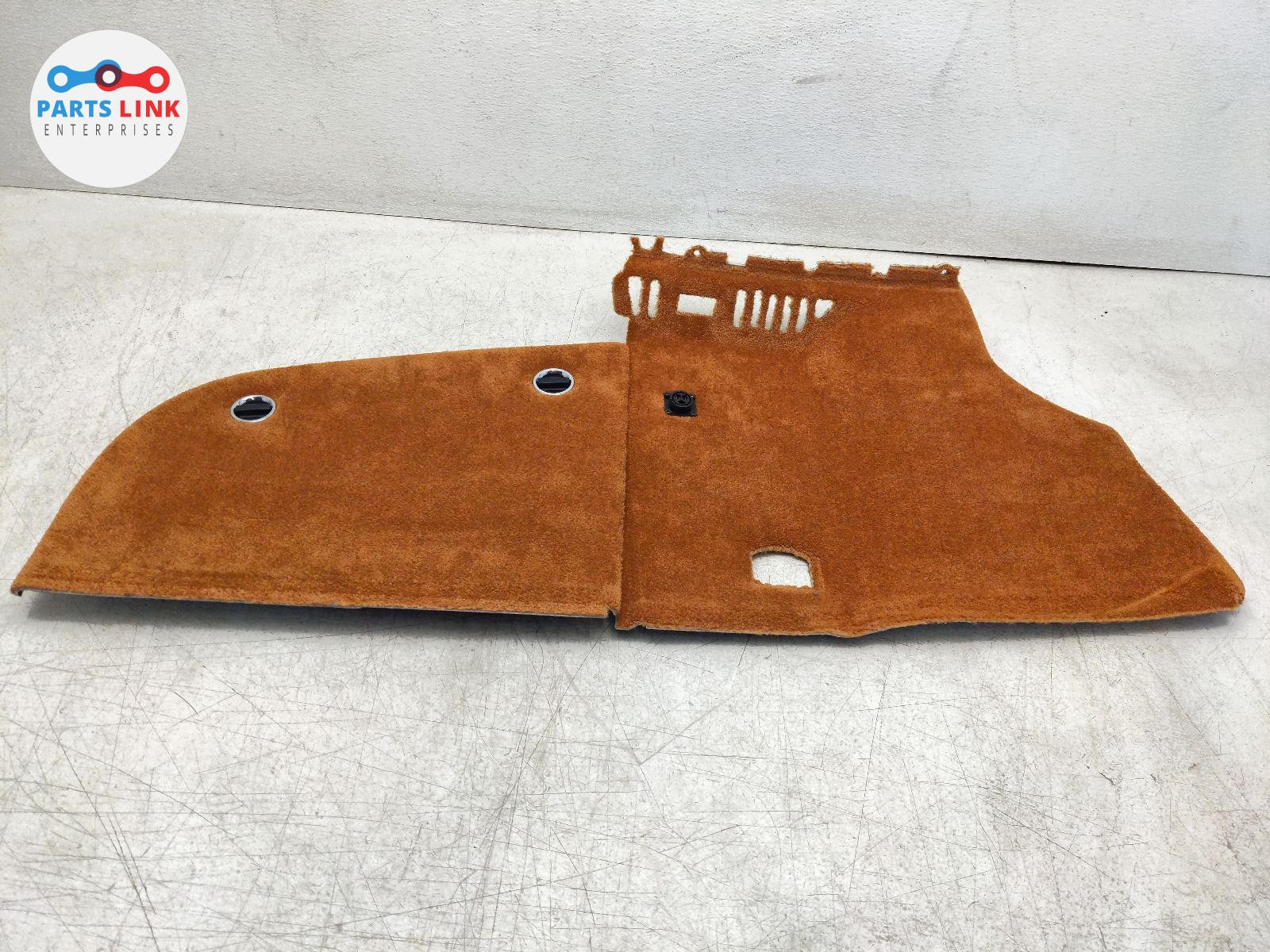 2006-12 BENTLEY CONTINENTAL FLYING SPUR REAR LEFT QUARTER TRUNK TRIM COVERS 3W2