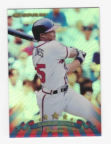 1998 Donruss Baseball Collections Prized Collections Andruw Jones Card #PC104