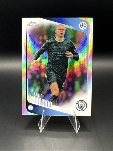 2025-26 Topps Chrome UEFA Erling Haaland #181 Refractor