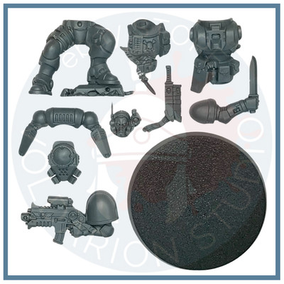 Vanguard Task Force - LIEUTENANT IN PHOBOS ARMOUR - Space Marines Warhammer 40K