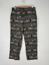 Hanna Andersson Pajama Pants Gray Star Wars Holiday Flannel Unisex Lounge