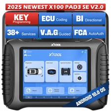 2025 XTOOL X100 PAD3 SE V2.0 Advanced Diagnostic Scanner & Key Programming Tool