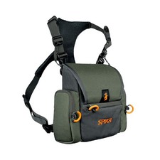 SPIKA Binocular Harness Chest Pack, Bino Case with Rangefinder Waterproof Pouch