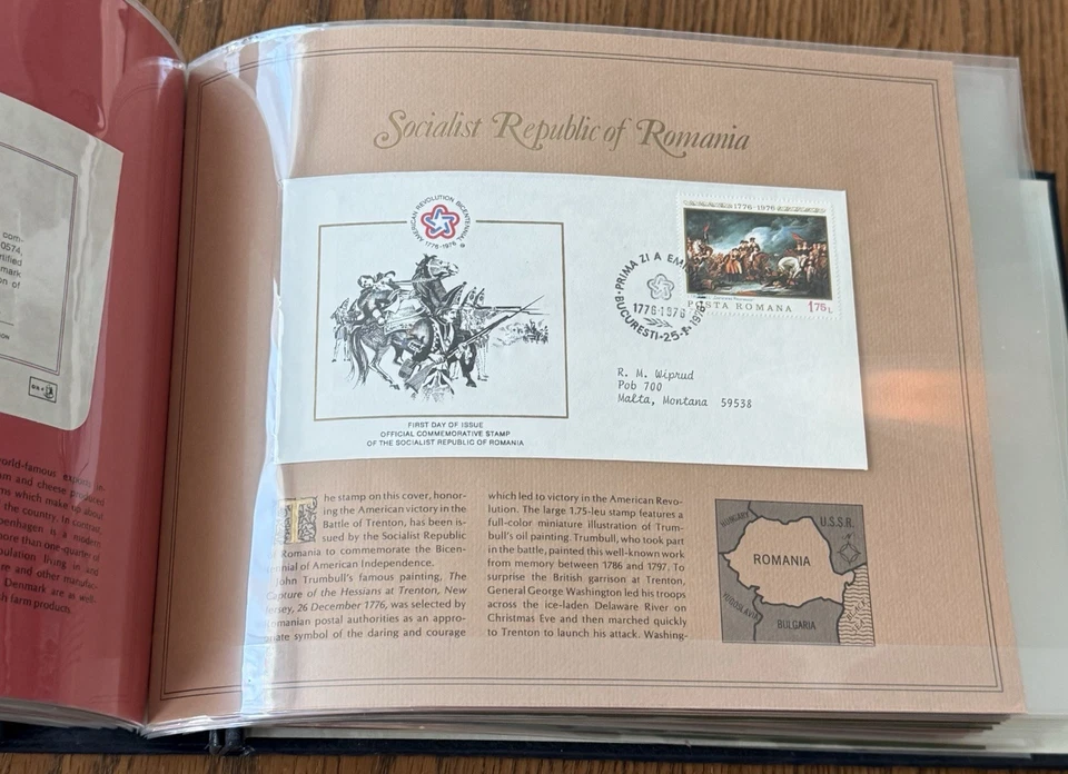 American Revolution Bicentennial 1776-1976 First Day Cover Collection 89 covers - Image 4 of 4