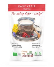 Easy Kefir Starter Culture 4 Pack - Probiotic Fermentation, 20g for Homemade Kef
