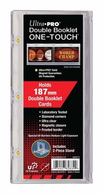 Ultra Pro 187mm Double Booklet Magentic One Touch UV Protection 82834-UV