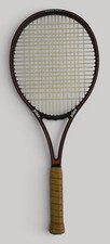 VTG 1986 Prince Graphite Volley Series 110 4 5/8 leather grip EUC