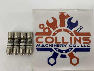 Eaton Bussmann KTK-R-2-1/2 Class CC 2-1/2A 600V Time Delay Fuses Lot of 4