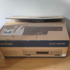 Denon DCD-600NE CD Player Silver - Boxed with remote and instructions
