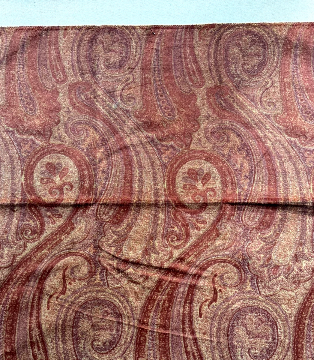 Lee Jofa Jessie in Clay Designer Fabric Remnant 24 x 24"