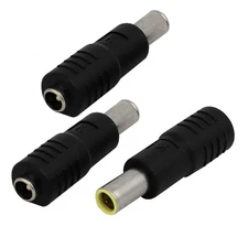 3Pack 7.9x5.5mm Male to 5.5x2.1mm Female DC Power Connector Adapter Jack