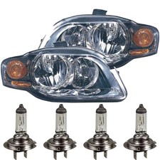 Scheinwerfer Set für Audi A4 8EC B7 11.04-06.08 mit Motor inkl. PHILIPS