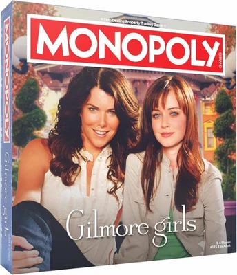 MARKENLOS Monopoly Juego Gilmore Girls Edition Juego de Mesa Familias - Juego de Cartas DE**
