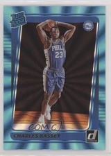 2021-22 Panini Donruss Rated Rookie Holo Teal Laser Charles Bassey #213 0it8