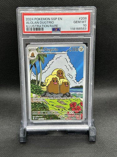 Alolan Dugtrio graded PSA 10 for sale on eBay