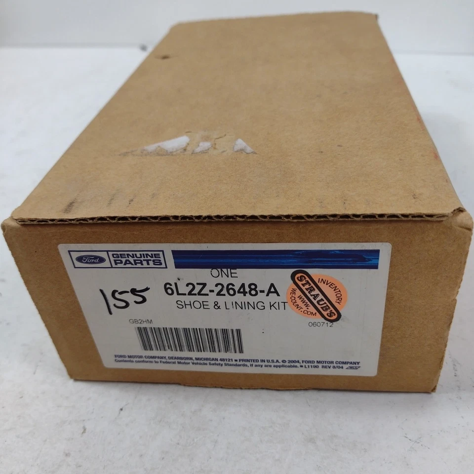 Kit de zapata de freno y forro originales Ford OEM 6L2Z2648A Foto 3 de 3