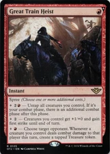 MTG Great Train Heist Normal NM Outlaws of Thunder Junction OTJ Magic 125