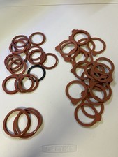 41 Various Vintage Rubber Seals Sealing Rings For Canning Jars