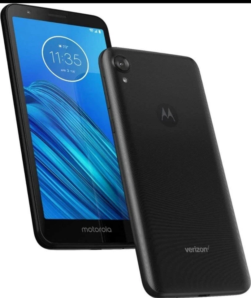 Motorola Moto E6 GSM Unlocked 16GB Black smartphone Mint  - Image 2 of 2