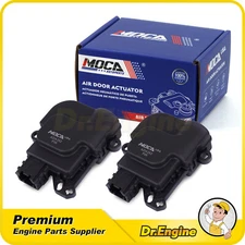 2x Main Heater A/C Blend Door Actuator for 2010-2014 Ford Mustang 604-262