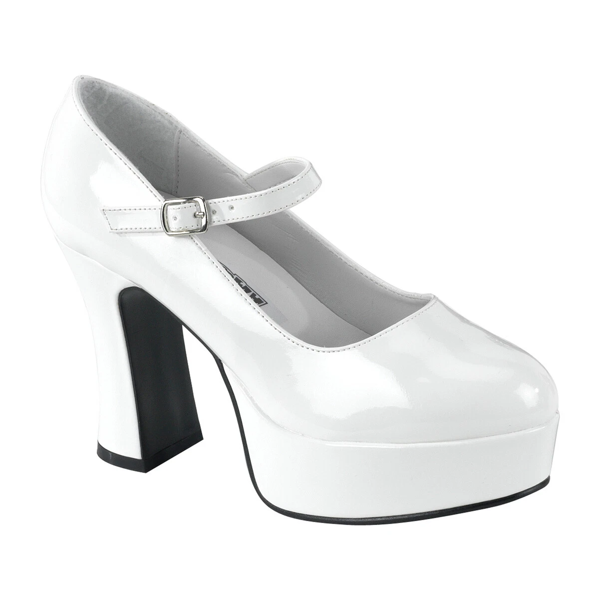 White platform court shoes sale