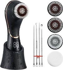 Cepillo de limpieza facial, exfoliante, recargable, IPX7, resistente al. neuvo.