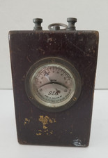 GE General Electric Amperes Meter USA Steampunk Meter Antique