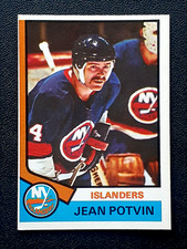 JEAN POTVIN RC 1974-75 O-PEE-CHEE 74-75 NO 101 EX/EX+         51752