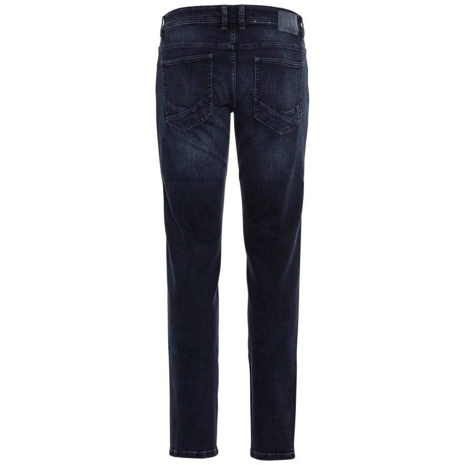 Camel active Hombre Pantalones Vaqueros Piedra Lavada Madison Azul Indigo 9554 4 - Imagen 2 de 4