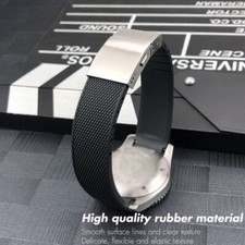 19 20 21mm Silicone Rubber Watch Band Strap F...
