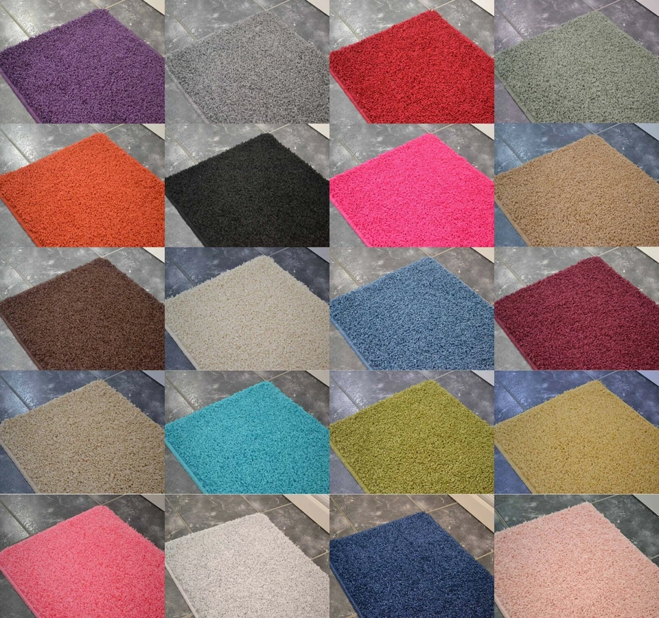Machine Washable Bath Mats Small Extra Large Bathroom Toilet Thick Shaggy Rugs