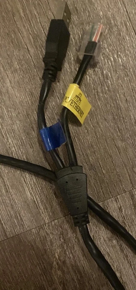 Westell F90-610025-06 ADSL2+ ROUTER w/adapter/ethernet-USB Combo cable - Image 4 of 4