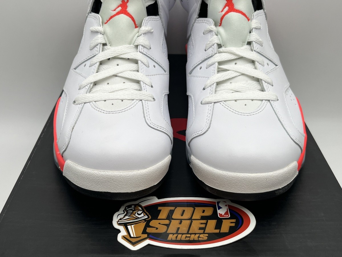 NIKE AIR JORDAN 6 INFRARED WHITE27.5㎝ Jordan 6 Retro Infrared Pack White for Sale | Authenticity