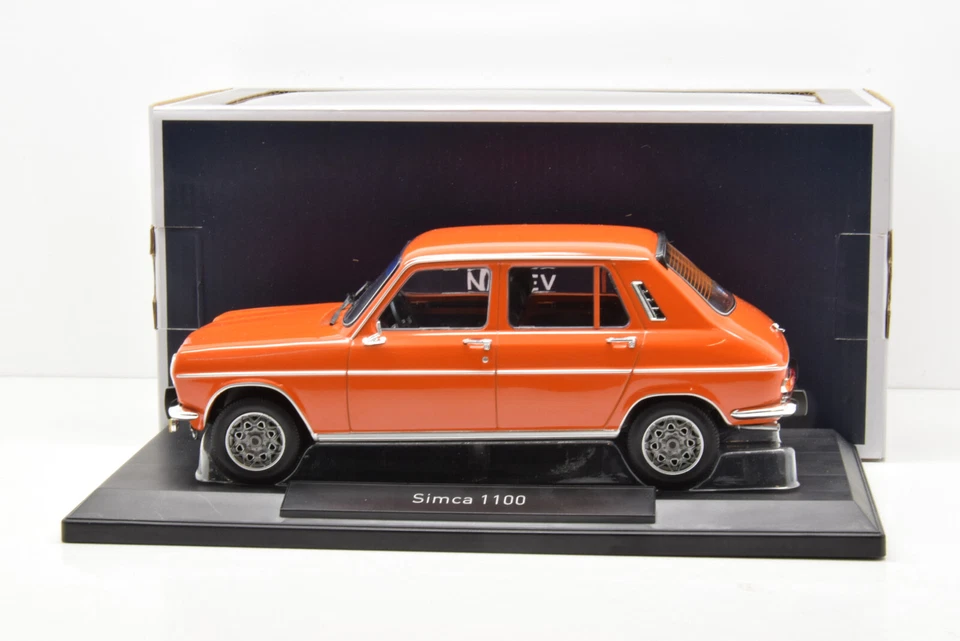 SIMCA 1100 TI 1974 SUMATRA RED NOREV 1/18 NEUVE EN BOITE - Photo 2/4