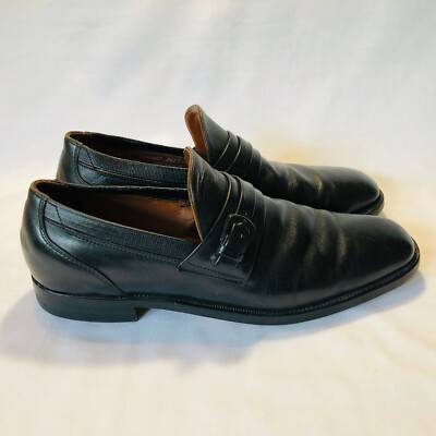 E. T. Wright Size 10.5A Black Leather Loafer with Buckle | eBay display picture 2