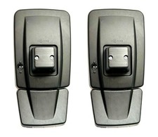 2x Außenspiegel Spiegel 353x182mm Beheizt 12V für Deutz Fahr Lamborghini Same