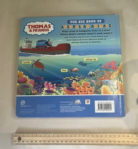 Thomas And Friends- Big Book Of Australian Animals. Board Book, Colour Photos . - Picture 2 of 14