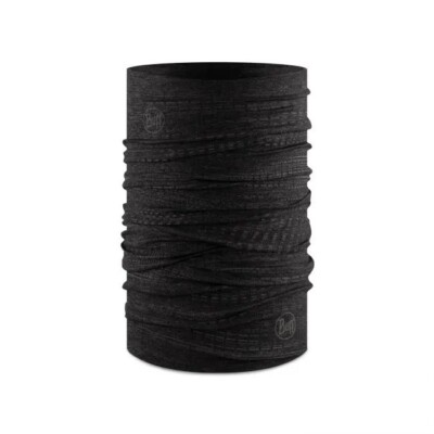 Buff - Reflective DryFlx Neckwear - Solid Black