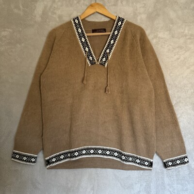 VTG Alpaca Conection Women s Jacket 100% Alpaca Size Large Preowned