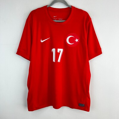 Turkey Euro 2024 Away Shirt Soccer Jersey Nike Türkiye Size L