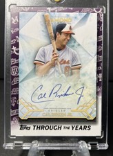 2021 Topps Cal Ripken Jr. Reprint Through The Years SP #TTY-14 Baltimore Orioles