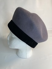 Plaza Suite By Betmar Womens Black Grey Casual Wool Hat