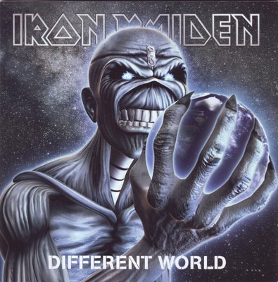 Iron Maiden   Different World CD + DVD PR Copy im Digifile ,  Heavy Metal