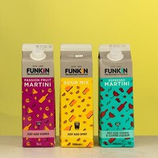 Funkin Espresso Martini Cocktail Mixer 950ml - Single - Coffee Cocktail Mixer