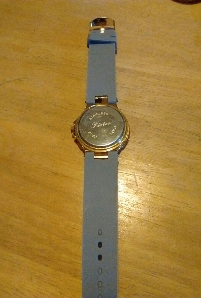 Montre Femme Vintage Terner Avec Pierres - Fonctionne, Pile Neuve !