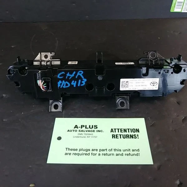 2018 TOYOTA C-HR OEM Automatic Temperature Control ID 55900-F4201 Fits 18-19  - Image 3 of 4