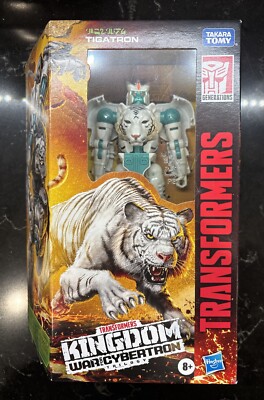 TRANSFORMERS KINGDOM WFC-K35 TIGATRON Maximal Beast Wars Siege